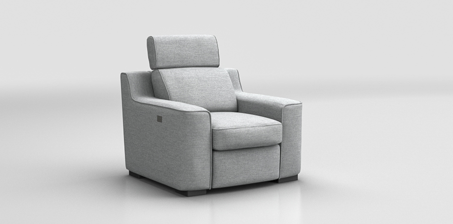 Crostolo - armchair with 1 electric recliner